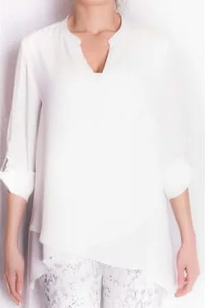 Joseph Ribkoff Women Blouses - Mandarin Collar Blouse