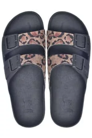 Raffaello Netw Women Sandals - Ixia Leopard Sandal - Black