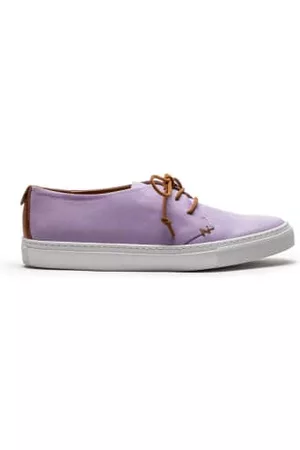 TRACEY NEULS Men Sneakers - KARL | Mens Mauve Leather Sneakers