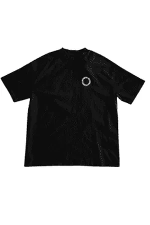 Off The Rails Women Short Sleeved T-Shirts - Black Target T Shirt