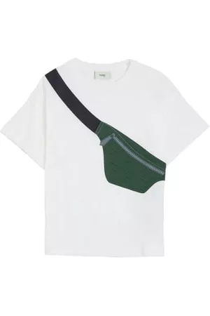 Fendi Men Wallets - Crossbody Bag Printed T-shirt