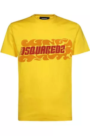Dsquared2 Men T-Shirts - Men's Waves Logo T-shirt