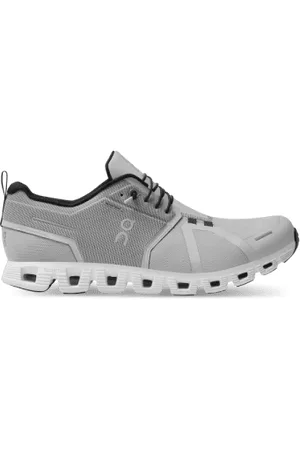 On Running Men Sneakers - Cloud 5 Waterproof Trainers - Glacier/