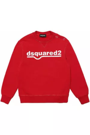 Dsquared2 Boys Sweatshirts - Dsquared2 Baby Boys Logo Print Sweatshirt
