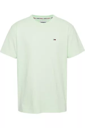 Tommy Hilfiger Men Jeans - Tommy Jeans Classic Solid Flag T-shirt - Minty