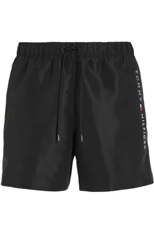 Tommy Hilfiger Men Swim Shorts - Mid Length Embroidered Swim Shorts