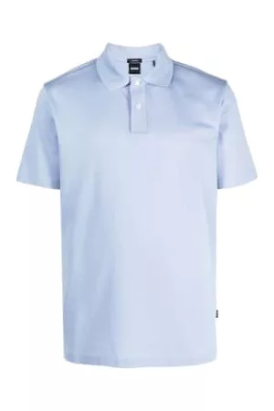 HUGO BOSS Men Polo T-Shirts - Boss - Piket 38 - Light Open Mesh Polo Shirt In Regular Fit 50486169 492