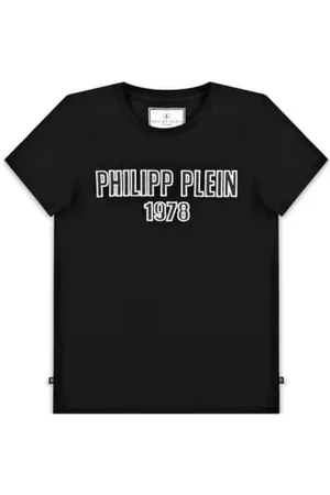 Philipp Plein Boys T-Shirts - Philipp Plein Boy's Logo T-shirt