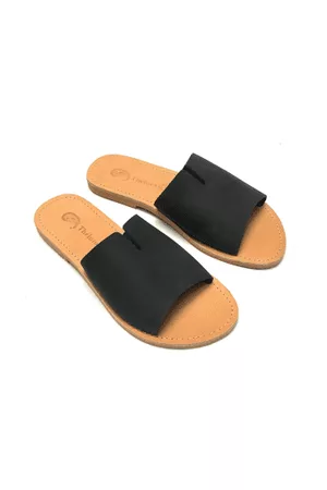 Théluto Women Sandals - Perrine Sandals Nubuck Noir