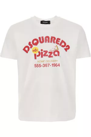 Dsquared2 Men T-Shirts - Mens Pizza T-shirt