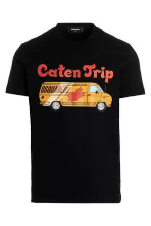 Dsquared2 Men T-Shirts - Mens Caten Trip Cool T-shirt