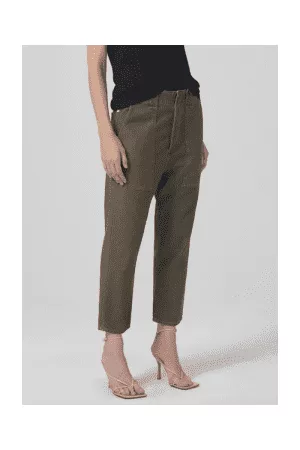 Citizens of Humanity Boys Jeans - Khaki Pony Boy Utility Trousers