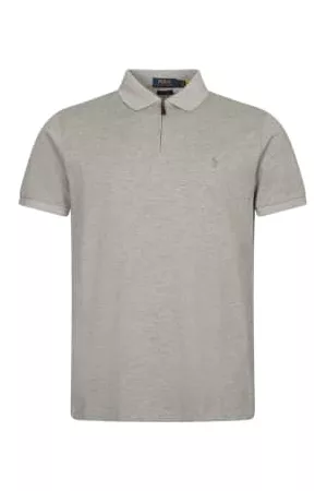 Ralph Lauren Men Polo T-Shirts - Custom Slim Fit Zip Polo Shirt