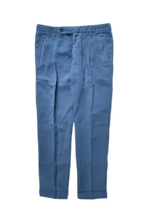 Fresh ! Men Pants - Lyocell Linen One-pleat Chino Pants In