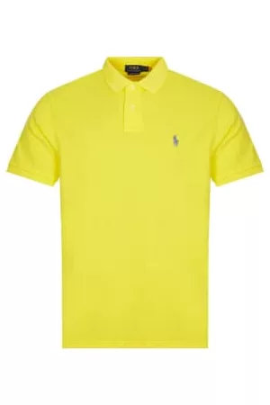 Ralph Lauren Men Polo T-Shirts - Custom Slim Fit Polo Shirt - Crush