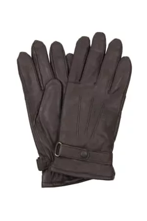 Barbour Men Gloves - Gloves Burnished Leather Thinsulate