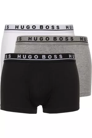 HUGO BOSS Men Socks - Bodywear Three Pack Trunks - / Grey