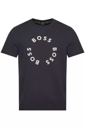 HUGO BOSS Men T-Shirts - Circle Logo T-shirt - Dark