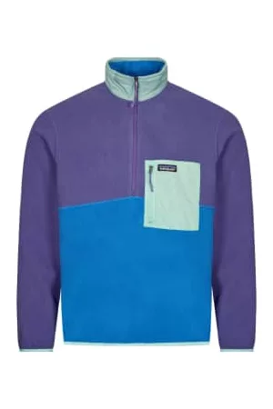 Patagonia Men Fleece Jackets - Microdini Half Zip Fleece - Bayou