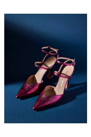 Chiara Carrino Women Leather Sandals - Diamante Sandals