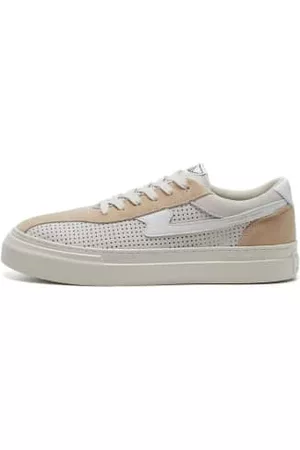Stepney Workers Club Men Sneakers - Dellow S-strike Track Trainers - Ecru /
