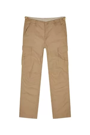 Carhartt Men Pants - Aviation Pants - Rinsed Leather