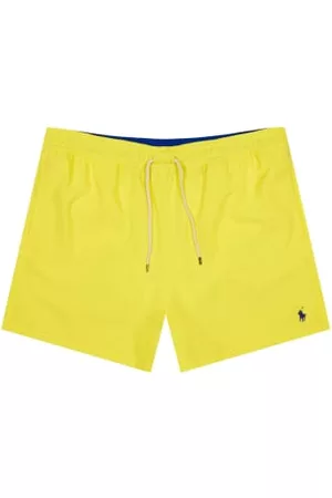 Ralph Lauren Men Swim Shorts - Traveler Swim Shorts - Lemon Crush