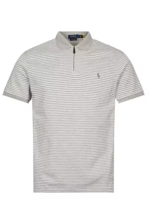 Ralph Lauren Men Polo T-Shirts - Striped Polo - Andover Heather /