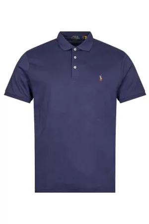 Ralph Lauren Men Polo T-Shirts - Pima Cotton Polo - Boathouse Navy