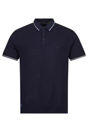 Ralph Lauren Men Polo T-Shirts - Knitted Polo Shirt - Bright Navy