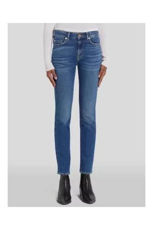 7 for all Mankind Women Vintage Jeans - Roxanne Luxe Vintage Blueprint
