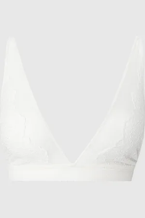 Lace Plunge Bralette Off White • Soft Bra • Understatement Underwear