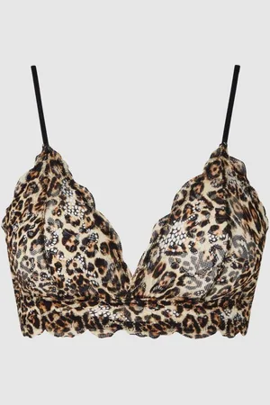 Understatement Lace Triangle Bralette
