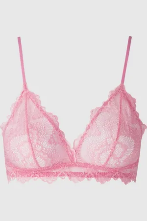 Understatement Lace Triangle Bralette