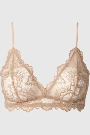 Understatement Lace Triangle Bralette