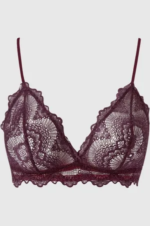 Understatement Lace Triangle Bralette