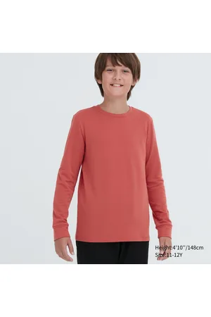 HEATTECH Cotton Crew Neck Long Sleeve T-Shirt (Extra Warm)