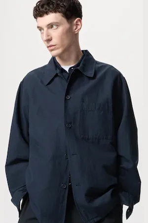 UNIQLO Cotton Linen Shirt Jacket Medium
