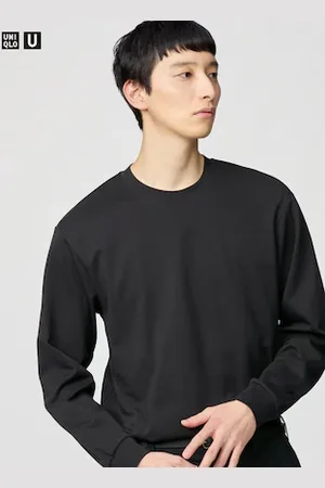 UNIQLO AIRism Cotton T-Shirt Long Sleeve 2XL