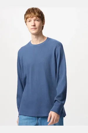 UNIQLO Waffle T-Shirt Long Sleeve 2XS