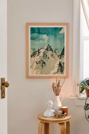 Nadja Ski Accessories - Snow Peak Art Print