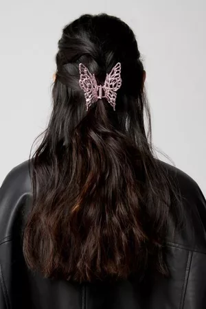 Urban Outfitters Women Hair Accessories - Charley Metal Butterfly Claw Clip
