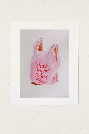 Lindsey Cherek Waller Bags - Thank You For Being You Art Print