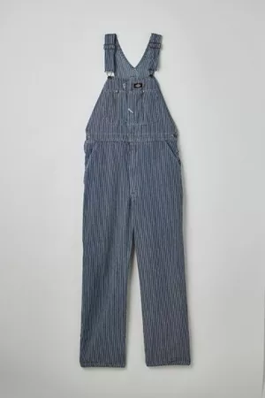 Urban Men Vintage T-Shirts - Vintage Striped Overall