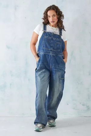 BDG Women Stretch Jeans - Indigo Denim Overall