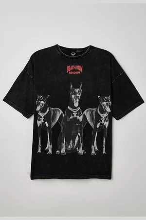 Urban Outfitters Death Row Records Doberman Graphic Tee in , Men