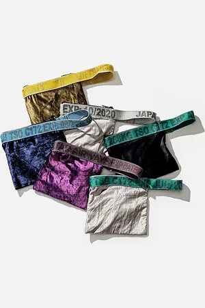 PUEBCO Recycled Vintage Sling Belt Pouch in , Women