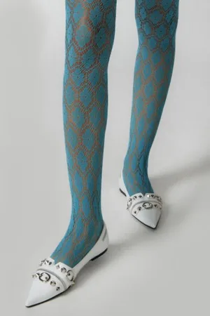 UO Gem Fishnet Tights