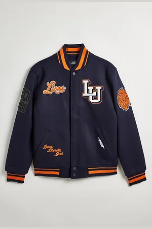 Urban Outfitters Lincoln University UO Exclusive Varsity Jacket in at