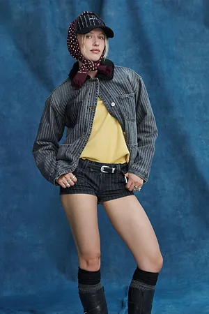 BDG Denim Lined Chore Jacket in , Women